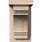 Ekena Millwork Pescadero Smooth Corbel w/Backplate, Douglas Fir, 5 1/2"W x 10"D x 10"H COR06X10X10PEC01SDF - alternate 3